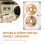 55 Minute Blank Tape Disk Double-Sided Metal Small Open Disk Blank Cassette Tape Tape Disk, E 8