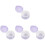 4Pcs Lightweight Violet Denture Storage Box Portable Brace Container 2