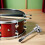 2Pcs Silver Drum Stand Leg Drum Support Skid-Proof Durable Accessory 5