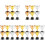 30Pcs Multi-Color Plastic Trophy Cups Kids Celebration and Award Decor 3