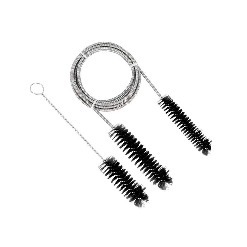 Semoic Brush Diameter 15Mm 19Mm - Cpap Tube Cleaning Brush- Suitable For Most Cpap Hose Type (Black)