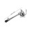 2Pcs Silver Drum Stand Leg Drum Support Skid-Proof Durable Accessory 2