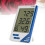 2Pcs Portable Digital Temperature Humidity Meter with Clock for Home 9