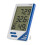 2Pcs Portable Digital Temperature Humidity Meter with Clock for Home 7