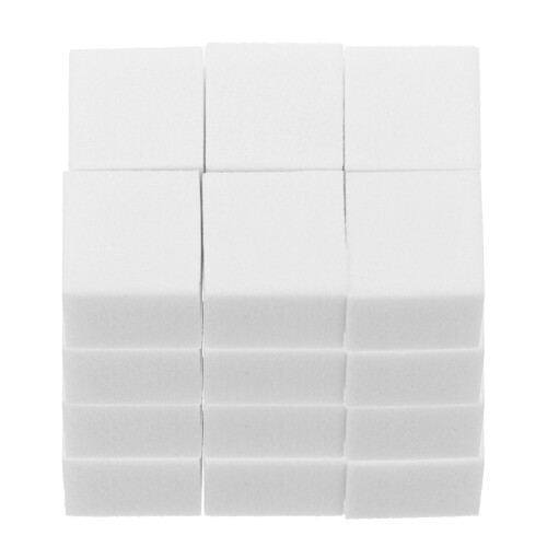 300Pcs White Nail Sponge Blocks Small Square Makeup Tools for Nail Art 1
