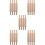 20Pcs Compact Wooden Rolling Pin Strong Dough Roller for Home 9