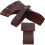 2Pcs Brown Protective Covers Easy-Use PU for Outdoor Use 2