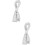 2Pcs Cord Extension Rubber 2-Prong Dual Outlet 10A Cable 9