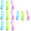 12Pcs Assorted Plastic Kids Wind Up Toys Clockwork Playthings 9