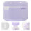 4Pcs Lightweight Violet Denture Storage Box Portable Brace Container 9