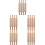 20Pcs Compact Wooden Rolling Pin Strong Dough Roller for Home 7