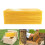30pcs Bee Hive Foundation Sheets, Deep Beeswax Foundation Sheets for Bee Frames Beekeeping Tools 41.5x19.5cm 4