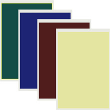 4 Pièces Papier de Marquage de Gravure Laser Coloré 39x27CM Papier de Couleur de Gravure Papier de Marquage Laser pour Céramique Verre Métal