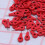 200Pcs Red Wood Pushpin Practical Thumbtack for Office Home School Use 11