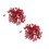 200Pcs Red Wood Pushpin Practical Thumbtack for Office Home School Use 6