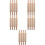 20Pcs Compact Wooden Rolling Pin Strong Dough Roller for Home 8