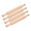 20Pcs Compact Wooden Rolling Pin Strong Dough Roller for Home 2