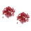 200Pcs Red Wood Pushpin Practical Thumbtack for Office Home School Use 5