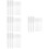 4Sets Stable White Skin Marking Pen ABS Material Eyebrow Tattoo Tool 9