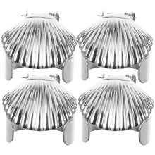 16Pcs Metal Candle Extinguisher Snuffer for Scented Candle Care Silver