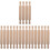 20Pcs Compact Wooden Rolling Pin Strong Dough Roller for Home 6