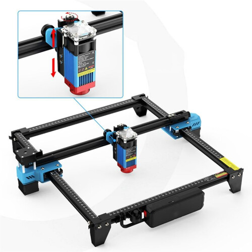 Laser Adjustable Lifting Module Laser Engraving Machine Z-Axis All Metal Bracket for TWOTREES TTS-55 PRO/TTS-10 PRO 2