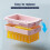 4PCS Highly Elastic Mesh Soap Bubble Box Laundry Soap Bubble Box Lathering Soap Box Mesh Foaming Soap Box Soap Storage 3