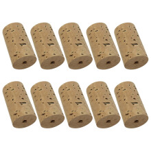 40Pcs Reusable Natural Cork Flute Headjoint Plugs for Musical Repair