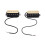 1 Set Elgitarr Humbucker Pickup Bridge Alnico V Pickup Gitarr Pickup Bridge 1