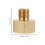 4Pcs Tank Hose Brass Adapter Leakproof Connector 11
