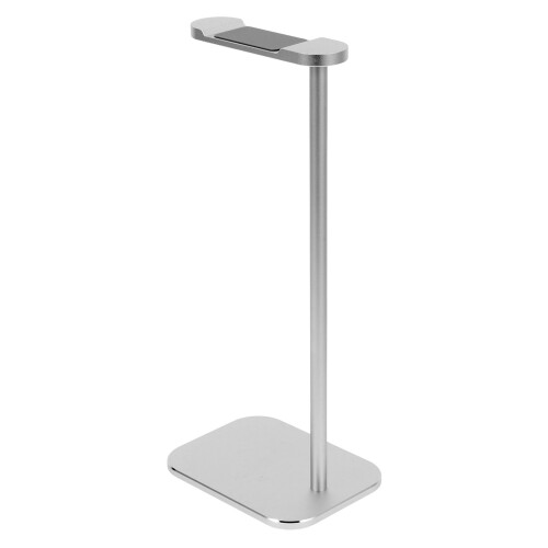 4Pcs Silver Gaming Headset Stand Aluminum Holder Rack for Storage