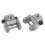 2Pcs Scroll Saw Blades Holders Conversion Kits Pin-Less Adapter Metal Upper/Lower Blade Holders 3