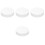 20Pcs Clear Acrylic Discs Round Sheets Lightweight for DIY Crafts 5