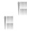 20Pcs Durable Silver Rivet Studs for Shoes Jackets and DIY Crafts 7