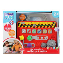 Mala de Ferramentas - KD - Minha Primeira Mala de Ferramentas - 6 atividades e 3 modos de jogos para se divertir em segurança.