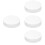 20Pcs Clear Acrylic Discs Round Sheets Lightweight for DIY Crafts 8