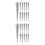 20Pcs Durable Silver Rivet Studs for Shoes Jackets and DIY Crafts 5