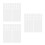 3Pcs Double-Sided White Printer Paper Anti-Static for Office Printing 8