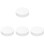 20Pcs Clear Acrylic Discs Round Sheets Lightweight for DIY Crafts 4