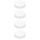 20Pcs Clear Acrylic Discs Round Sheets Lightweight for DIY Crafts 10