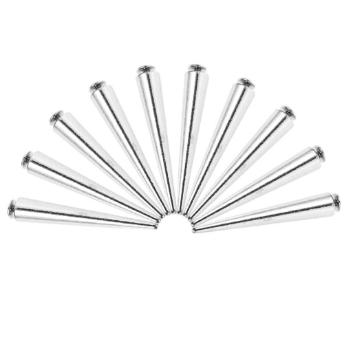 20Pcs Durable Silver Rivet Studs for Shoes Jackets and DIY Crafts 2