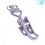 2Pcs High Strength Metal Toggle Latch Clamp Silver for Cupboards 11