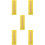5Pcs Portable Plastic Drywall Smoothing Tool Light Yellow for Plaster 10