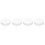 20Pcs Clear Acrylic Discs Round Sheets Lightweight for DIY Crafts 6