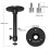 Projector Brackets Folding Camera Tripod Stand Rotate 360 Degree  Projector Wall Mount for Projector Wall Ceiling 7