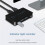 USB KVM  USB Shared Switcher 2 in 4 Out for Laptop PC Keyboard Mouse Printer USB  Hub Adapter USB 2.0 8