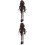 2Pcs Half-Up Braided Ponytail Clip Extensions Multi Colored High Temp 5