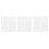 3Pcs Double-Sided White Printer Paper Anti-Static for Office Printing 10