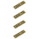 4Pcs Durable Blood Type Military Patches for Clothing 10