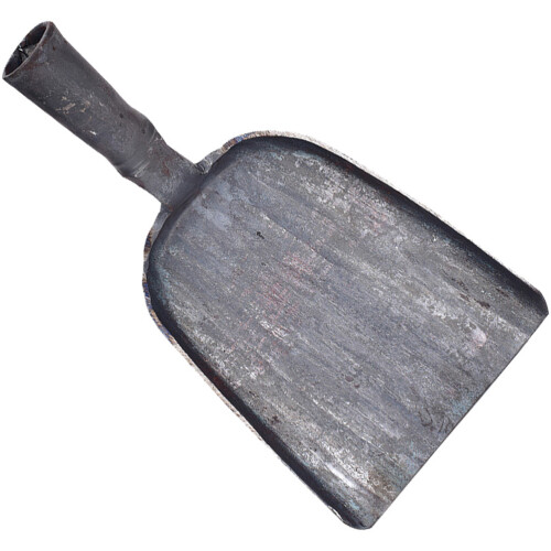 4Pcs Compact Steel Coal Silver Household Ash Scoops